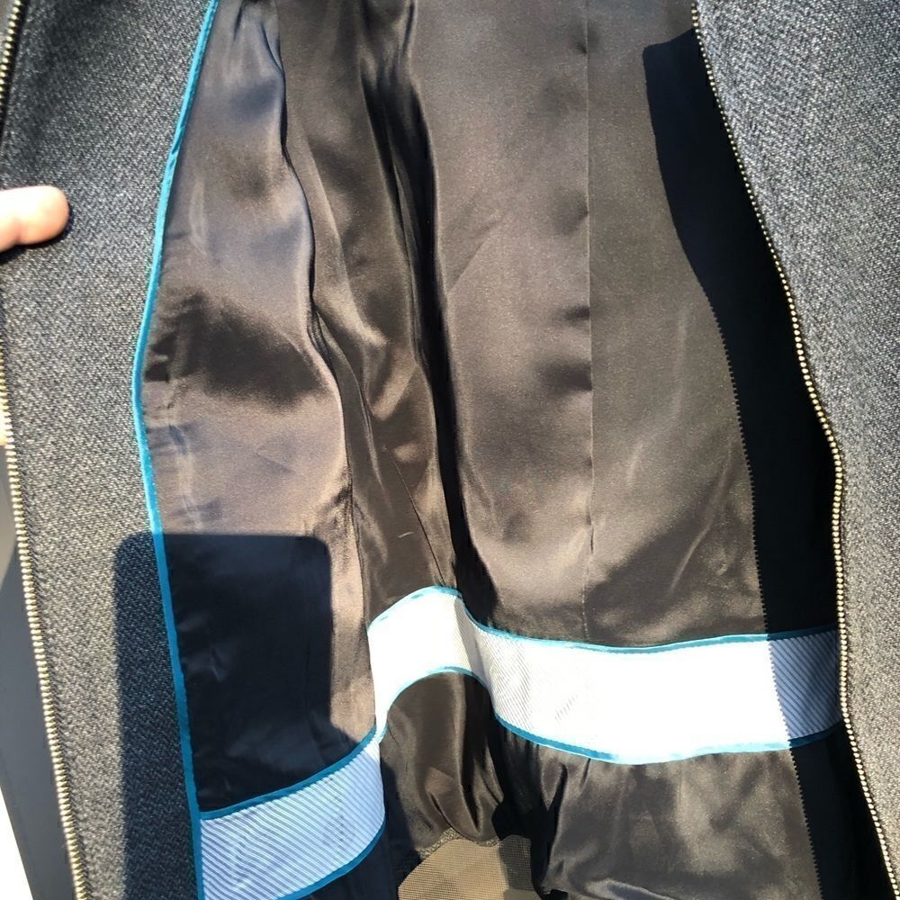 š„TalbotsāfabricāfromāItalyāzipĀ upājacket - Picture 5 of 8